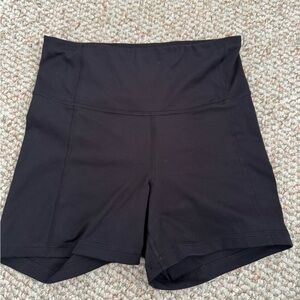 All in Motion Women's High-Waisted Black Shorts